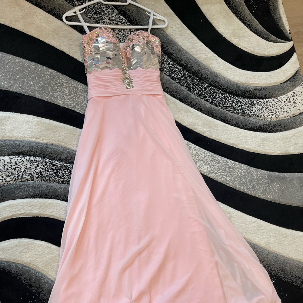Chiffon Pink Dress
